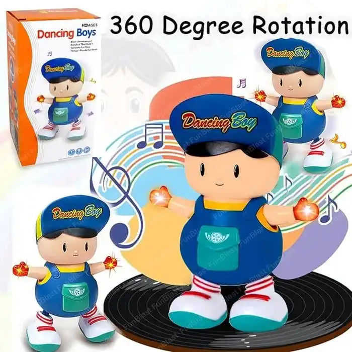 Musical Dancing Boy Toy – Light & Sound Interactive Fun for Kids