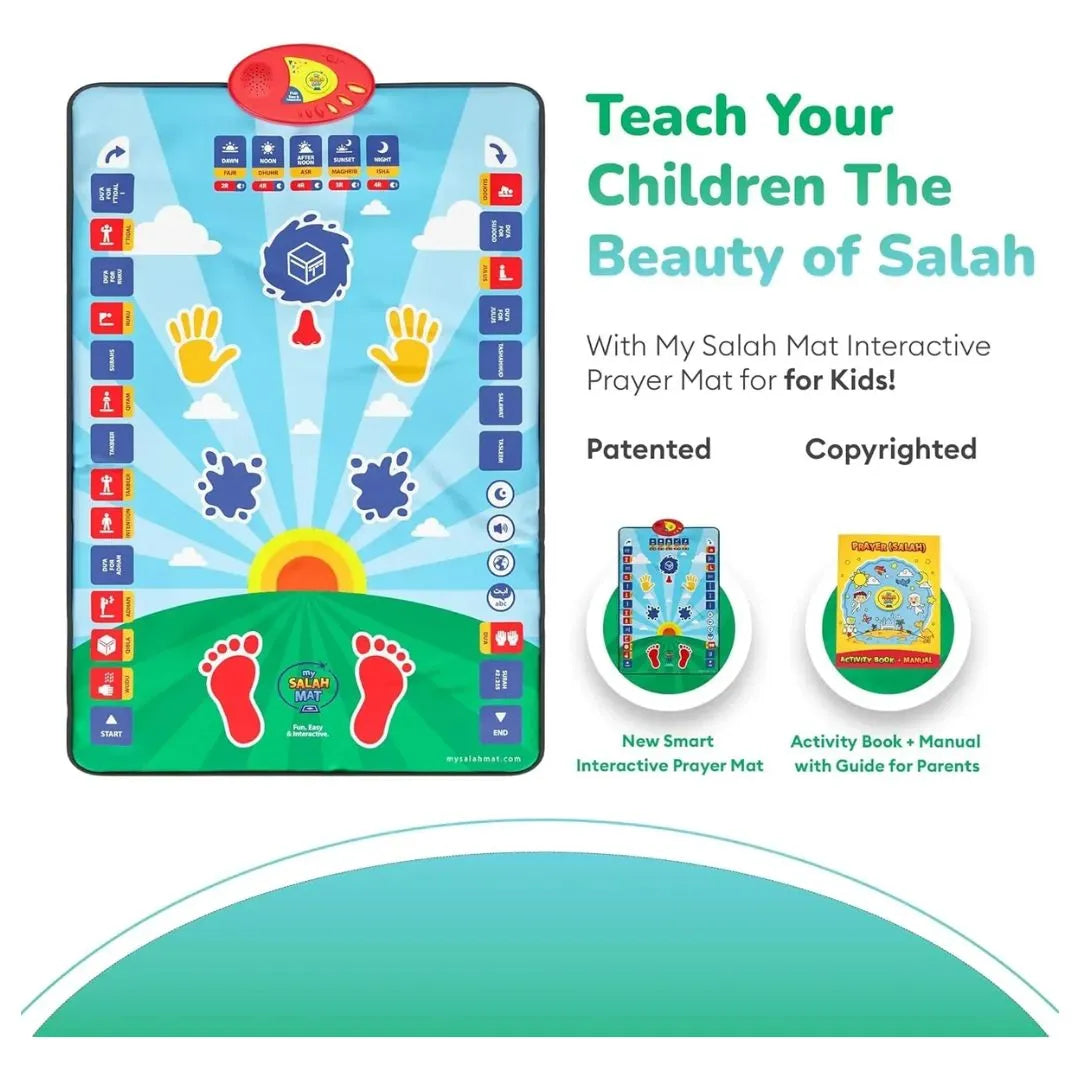 Islamic Prayer Mat for Kids – Teach Salah the Fun & Easy Way