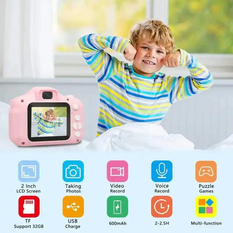 Kids Digital Video Camera – Fun Camera for Photography & Videos
